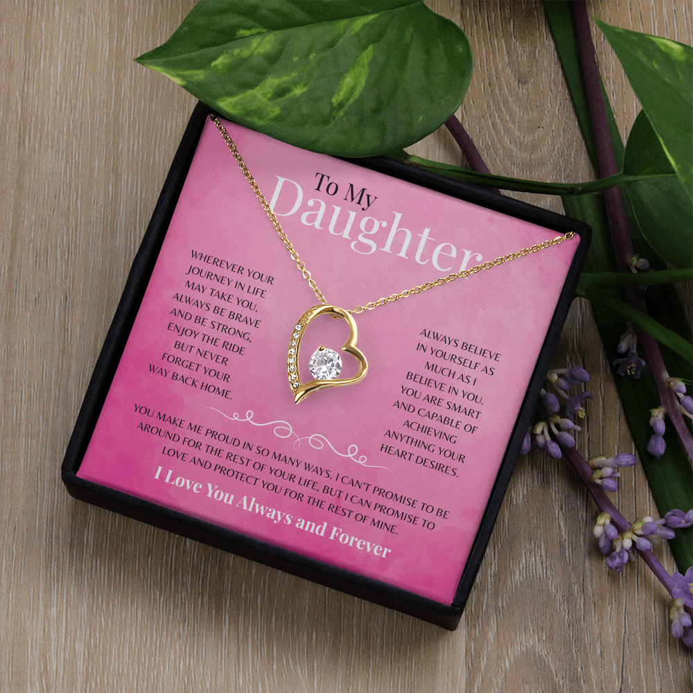 To My Daughter | Forever Love Necklace