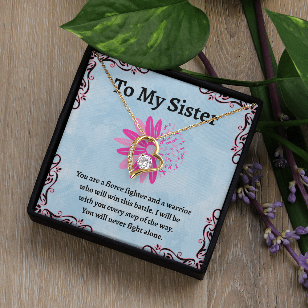 To My Warrior Sister | Forever Love Necklace