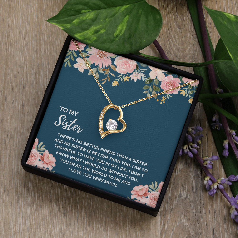 To My Sister | Forever Love Necklace