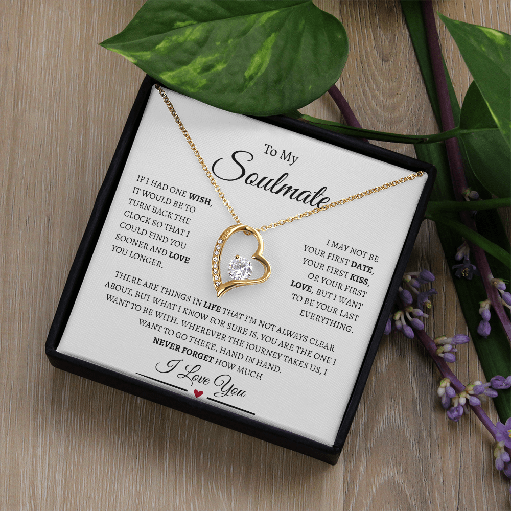 To My Soulmate | Forever Love Necklace
