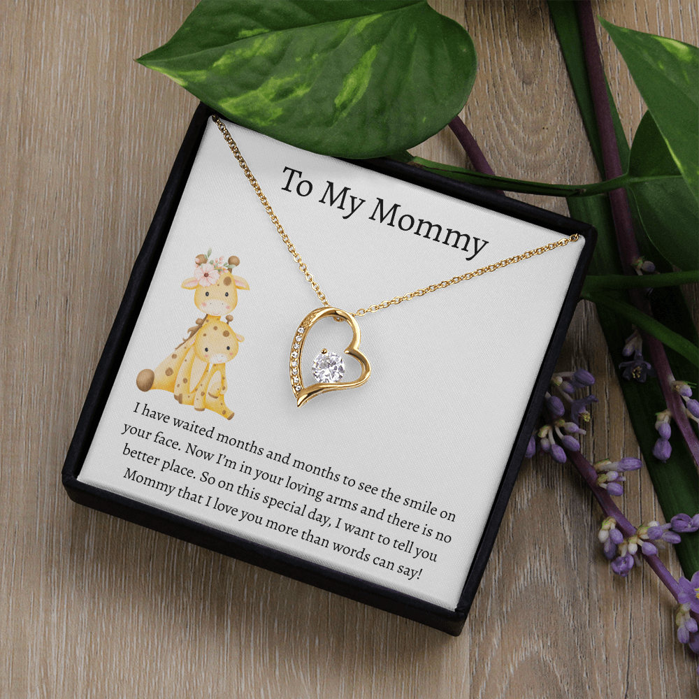 To My Mommy Giraffe | Forever Love Necklace