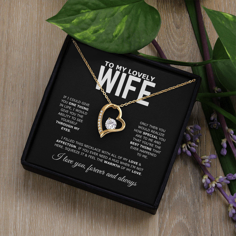 To My Lovely Wife | Forever Love Necklace