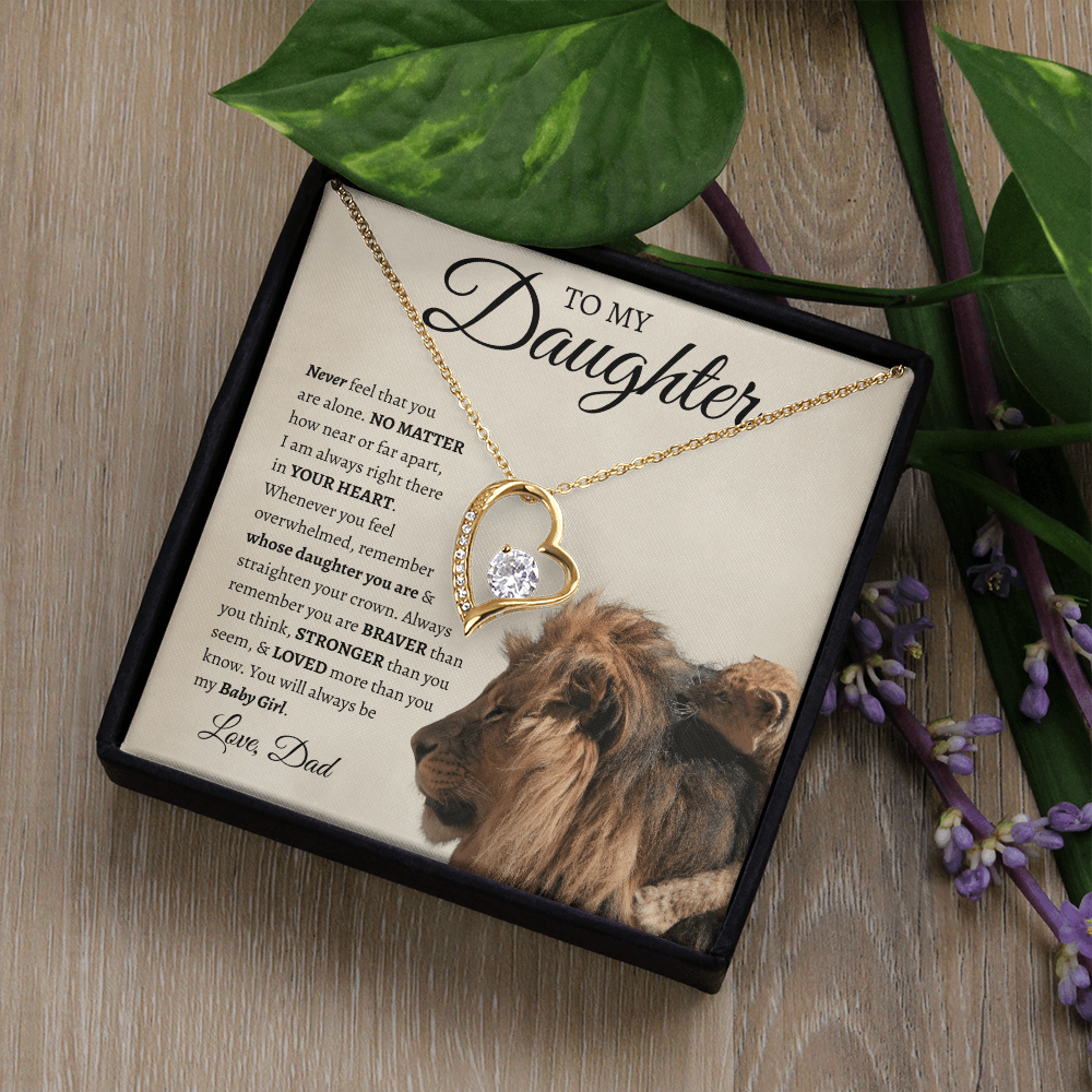 To My Daughter | Forever Love Necklace