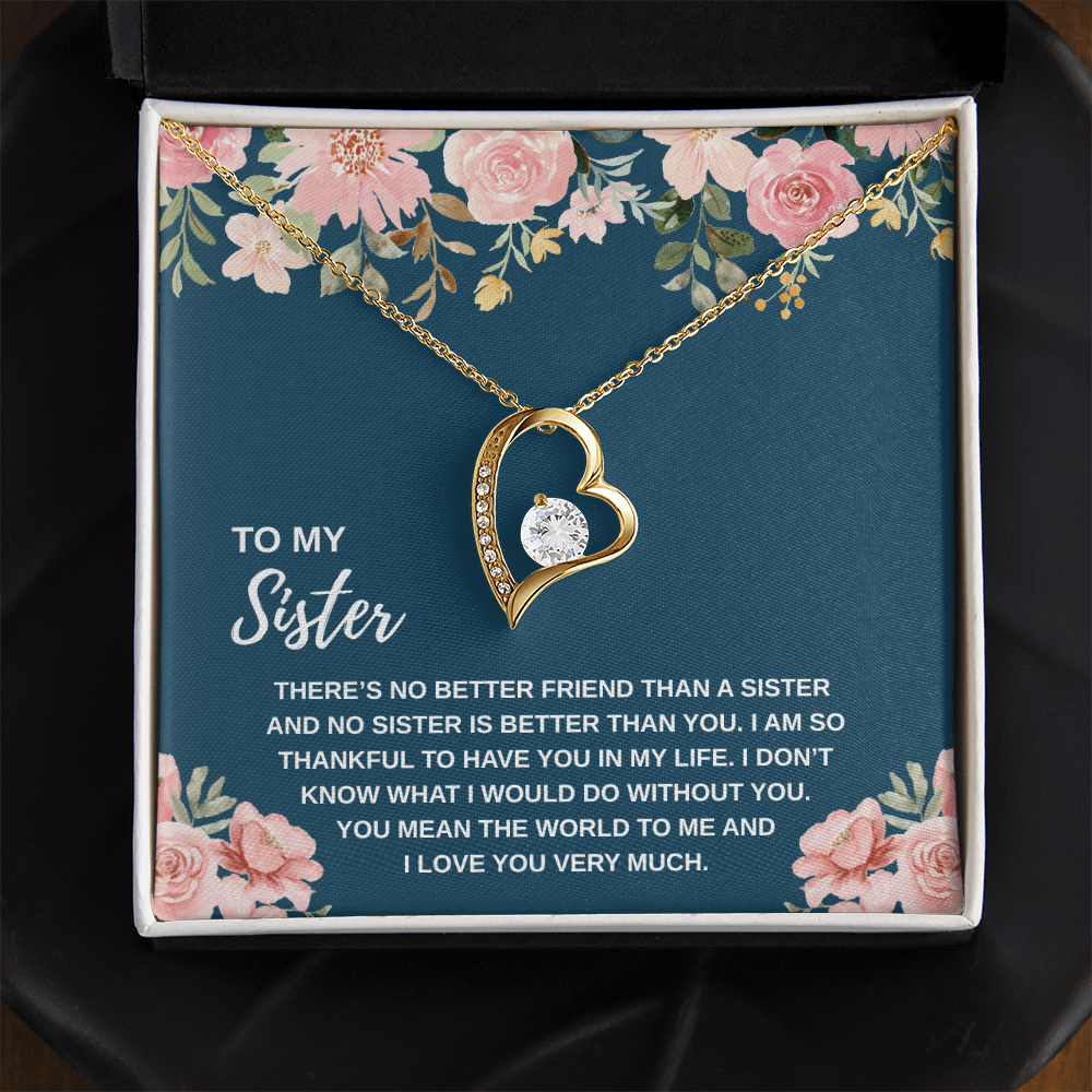 To My Sister | Forever Love Necklace