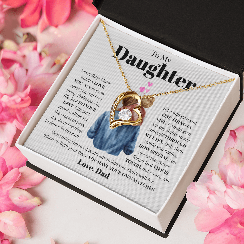 To My Daughter | Forever Love Necklace