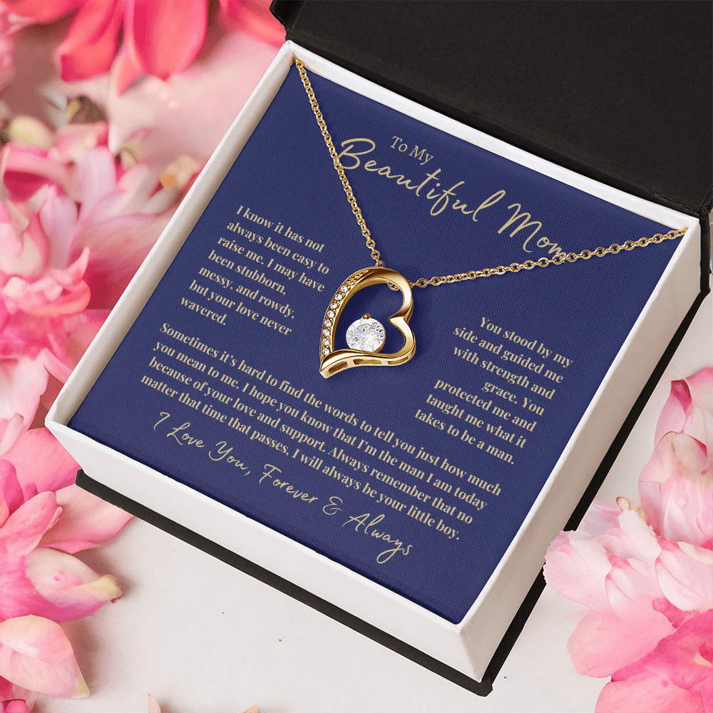 Gift to Mom from Son | Forever Love Necklace