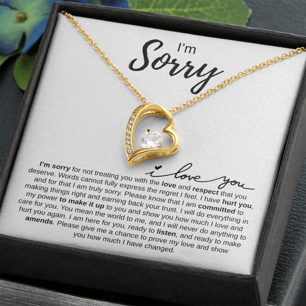I'm Sorry | Forever Love Necklace