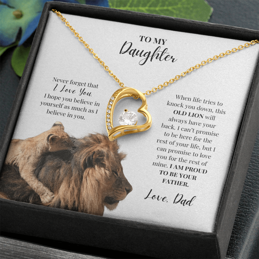 To My Daughter | Forever Love Necklace