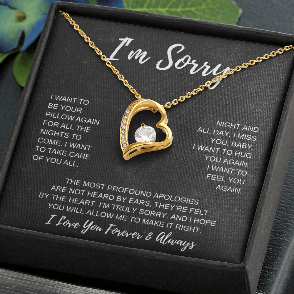 I'm Sorry | Forever Love Necklace