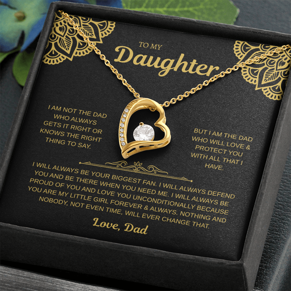 To My Daughter from Dad | Forever Love Necklace