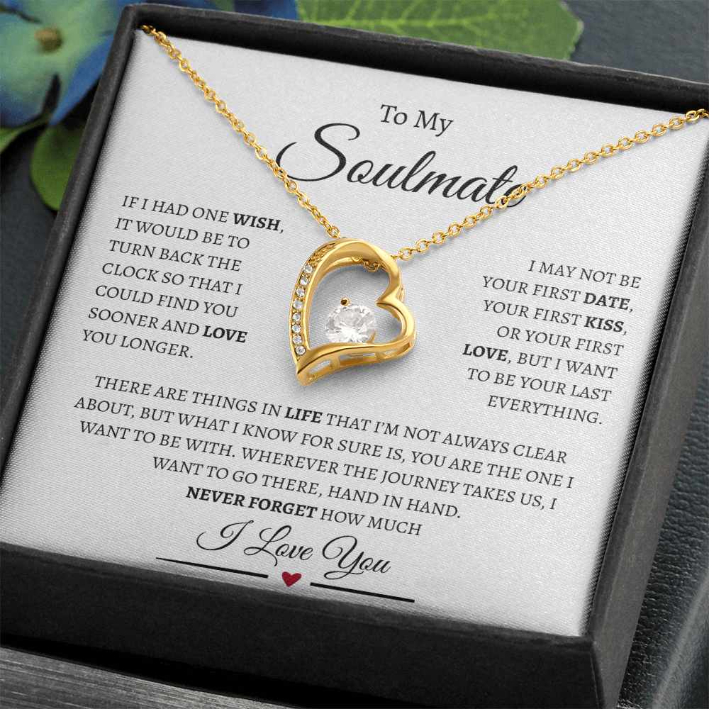 To My Soulmate | Forever Love Necklace