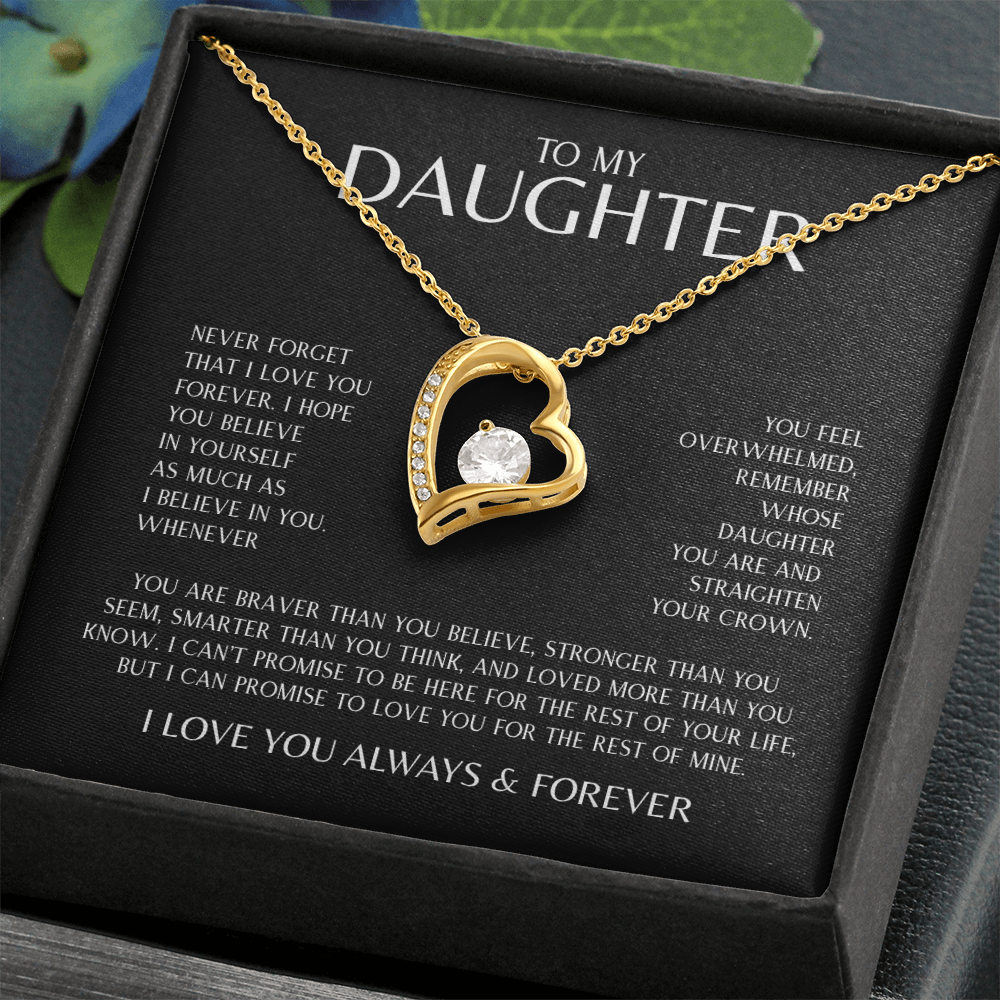 To My Daughter | Forever Love Necklace