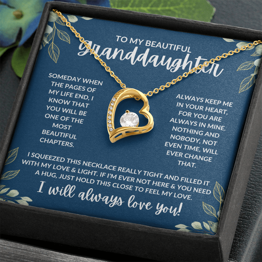 To My Granddaughter | Forever Love Necklace