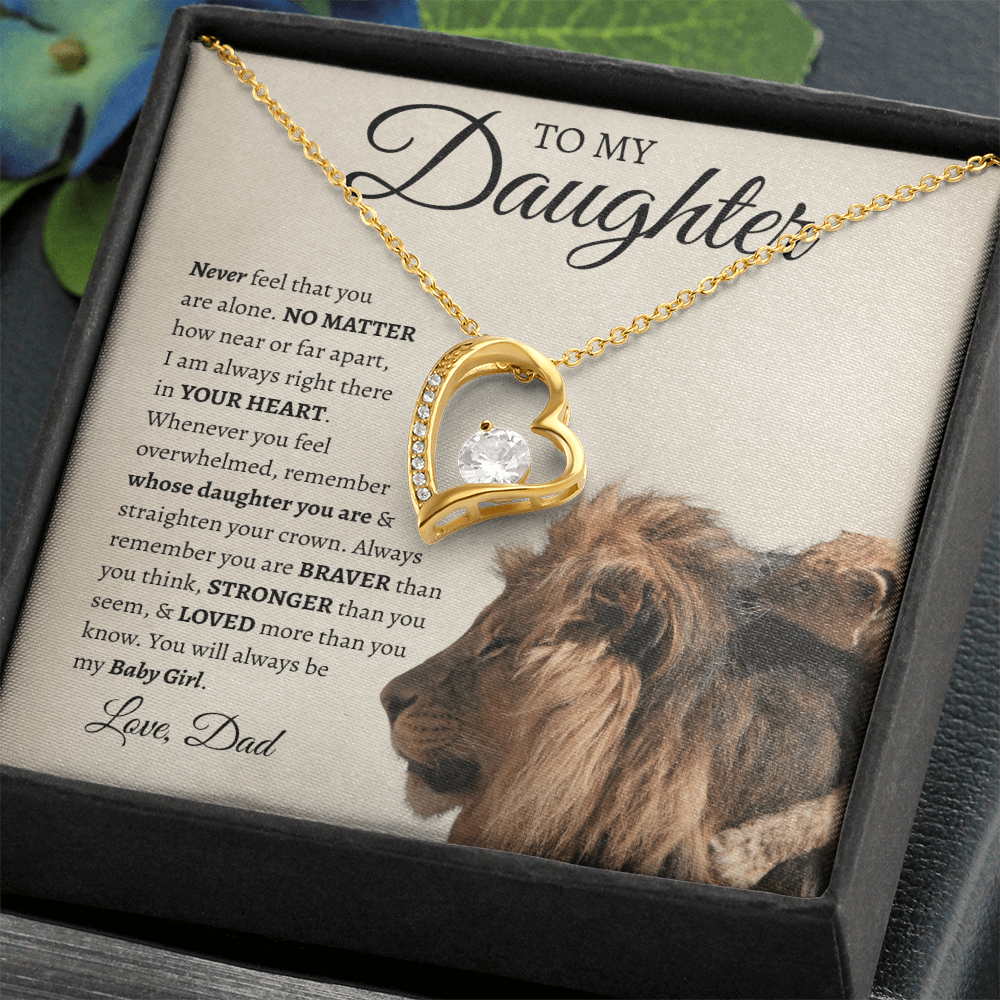 To My Daughter | Forever Love Necklace