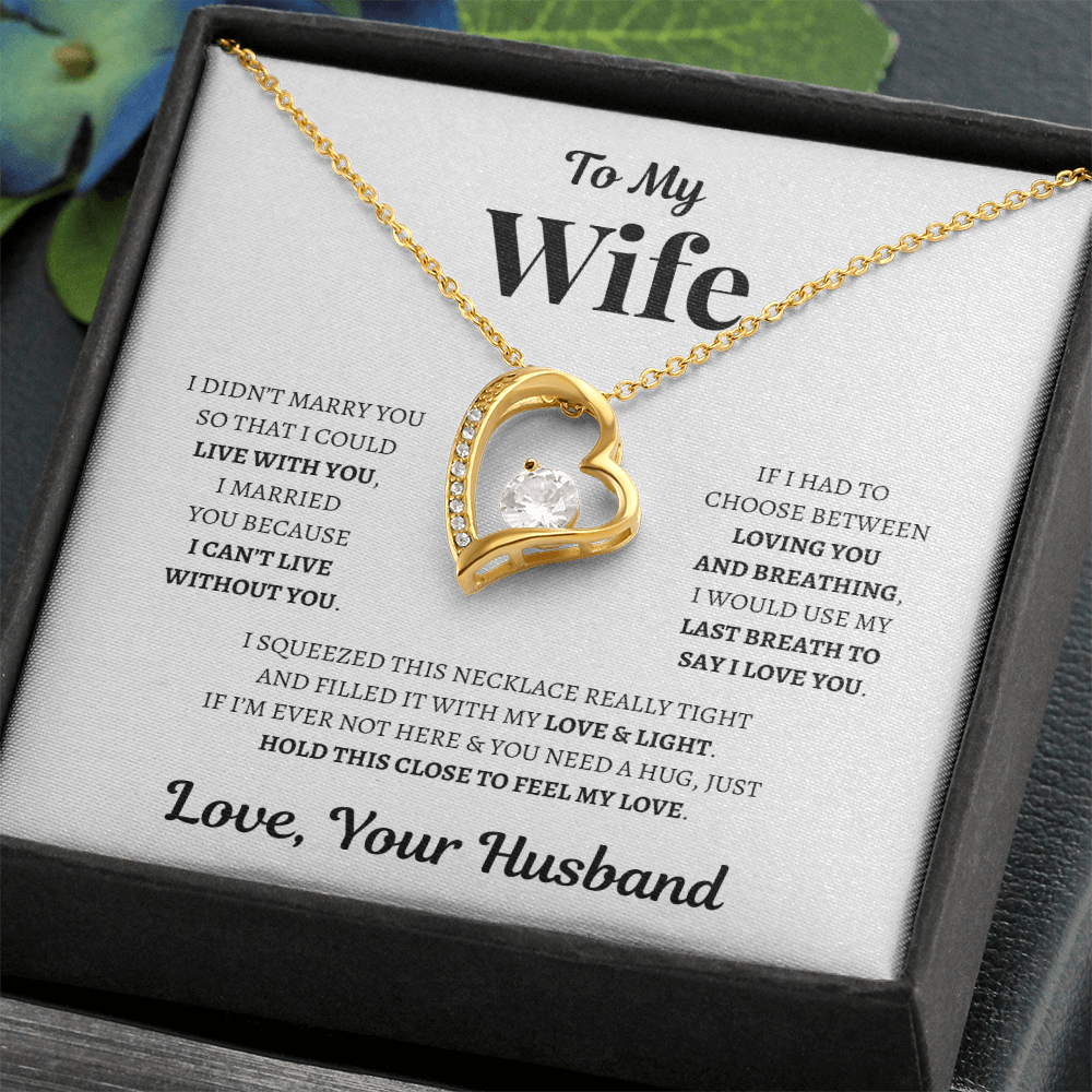 To My Wife | Forever Love Necklace