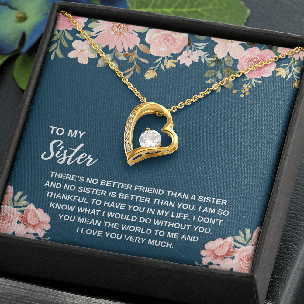 To My Sister | Forever Love Necklace