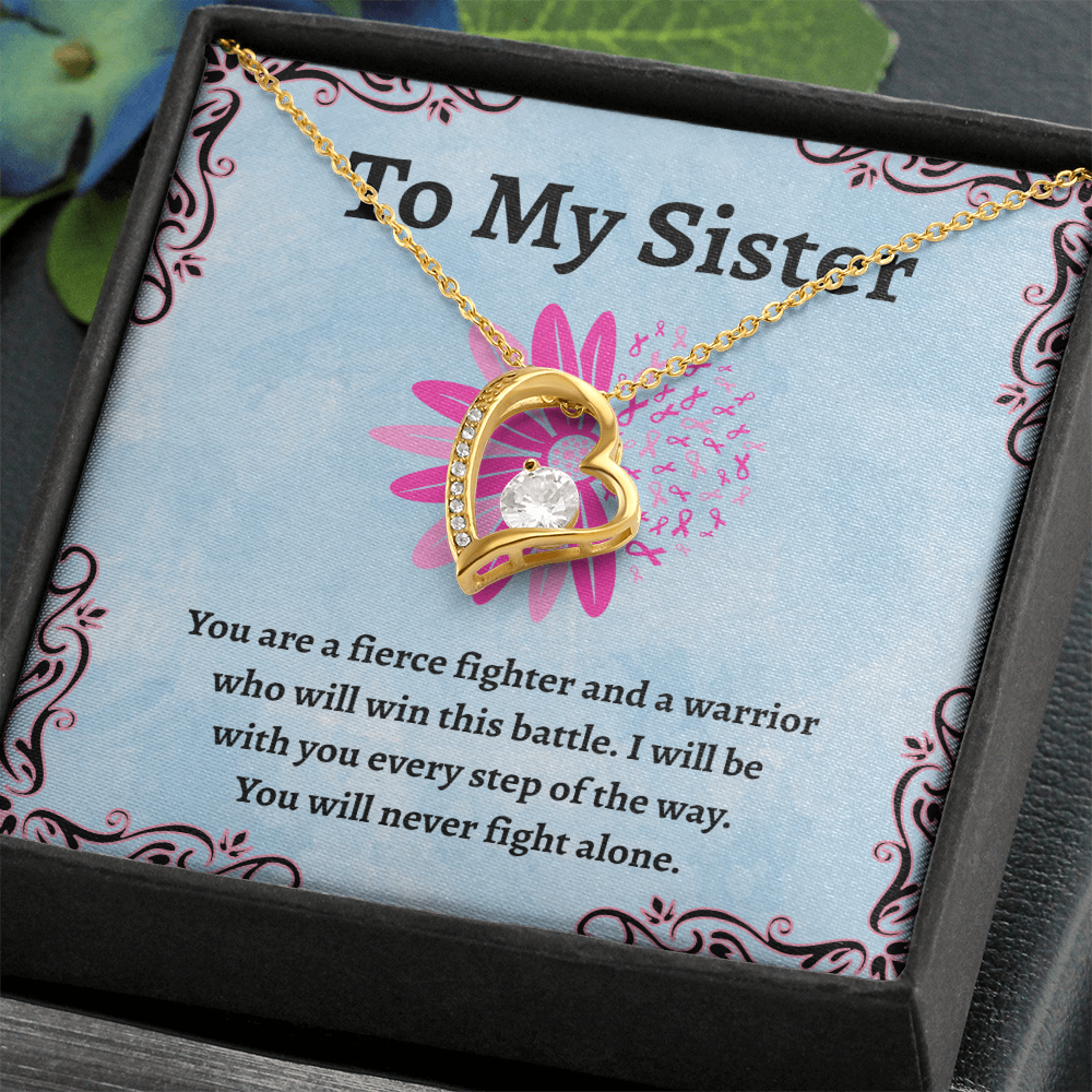 To My Warrior Sister | Forever Love Necklace