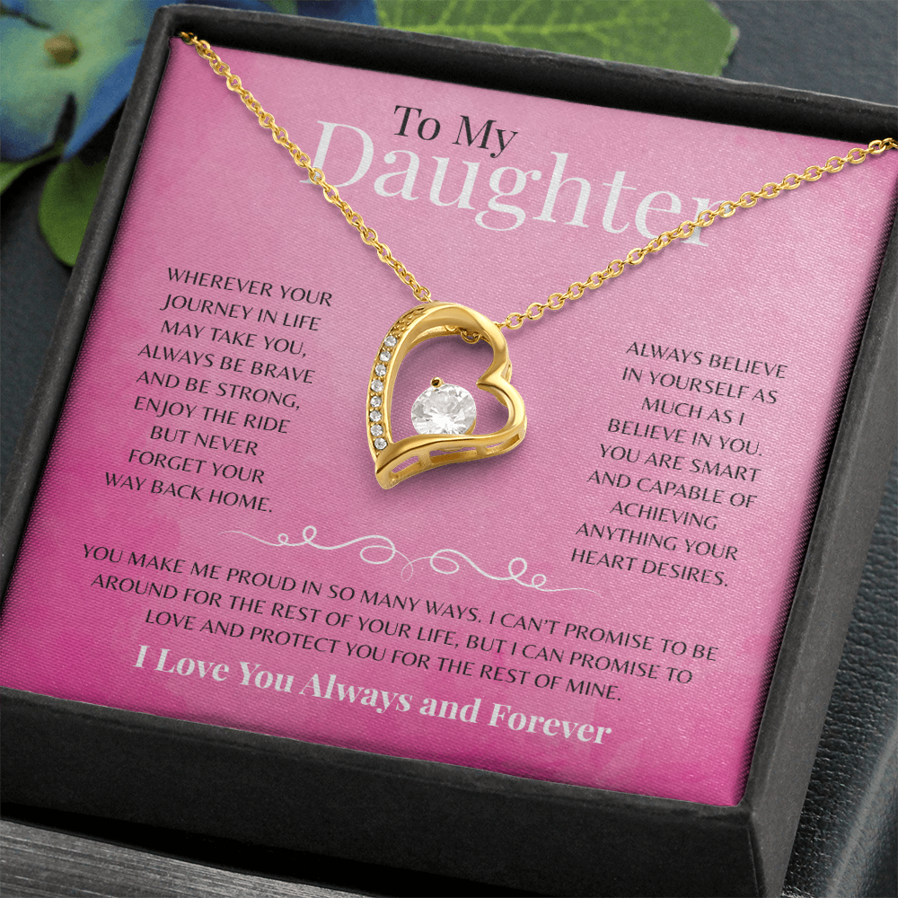 To My Daughter | Forever Love Necklace
