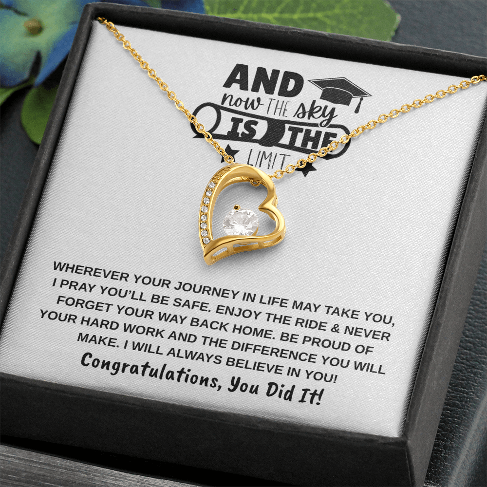 Sky is the Limit Graduation | Forever Love Necklace