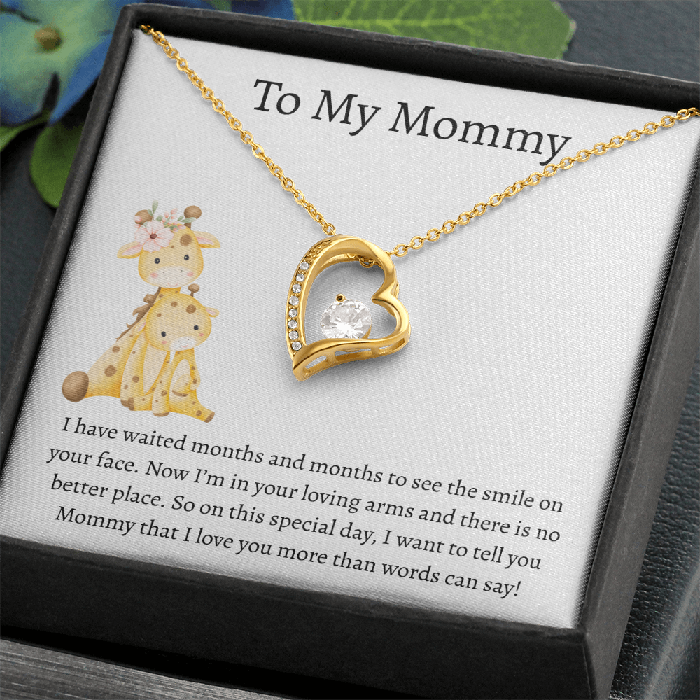 To My Mommy Giraffe | Forever Love Necklace