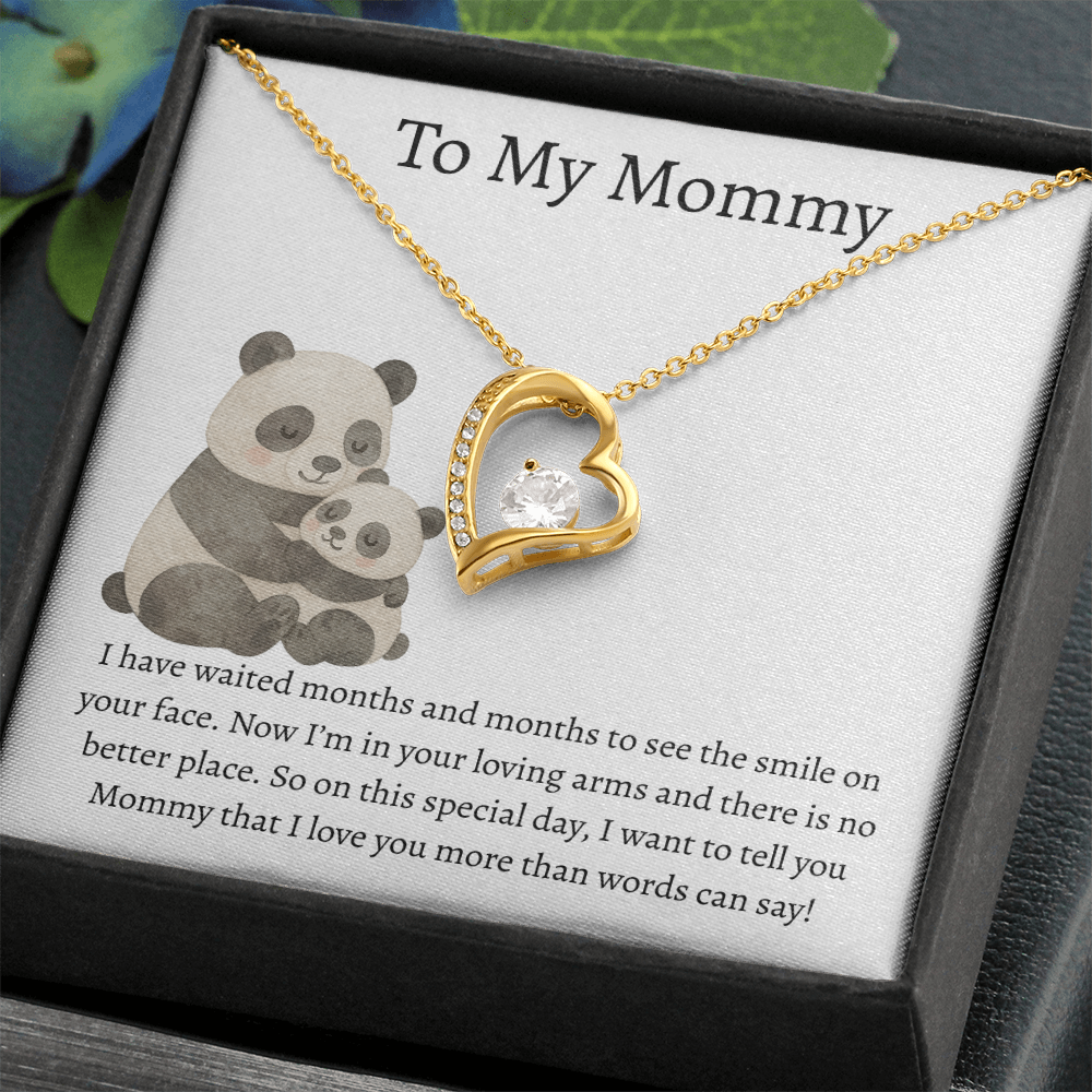 To My Mommy Pandas | Forever Love Necklace