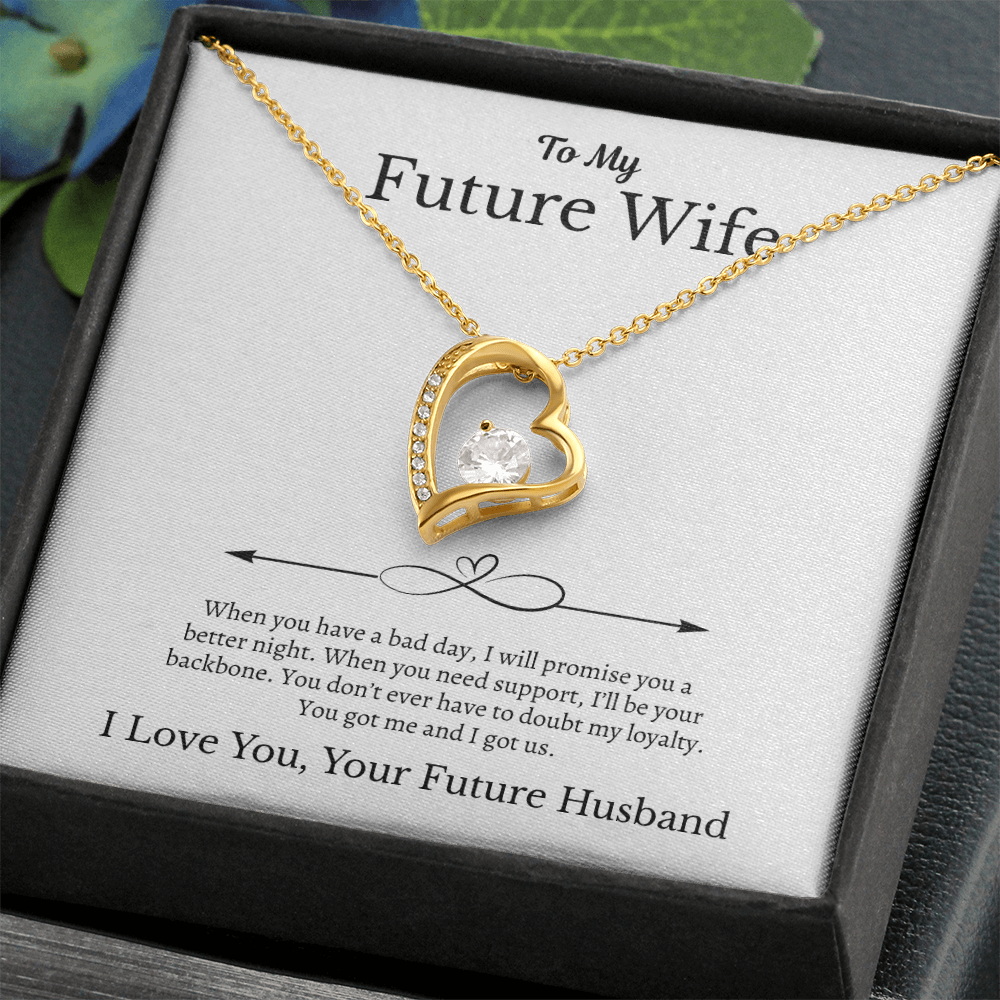 To My Future Wife from Your Future Husband | Forever Love Necklace
