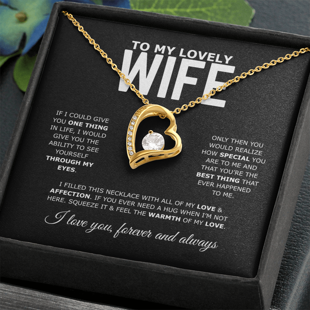 To My Lovely Wife | Forever Love Necklace