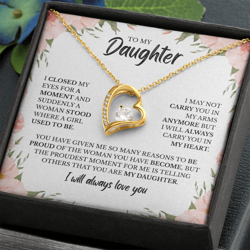 To My Daughter | Forever Love Necklace