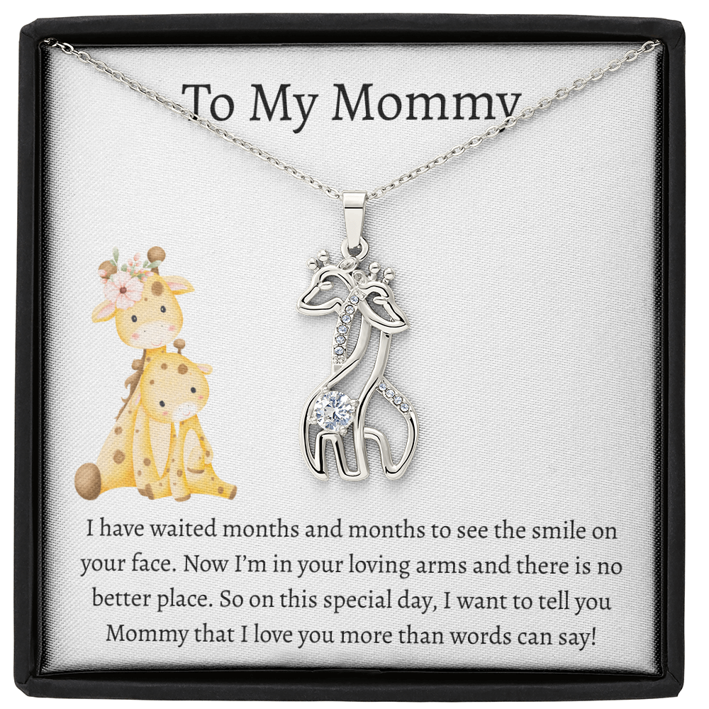 To My Mommy | Giraffe Necklace