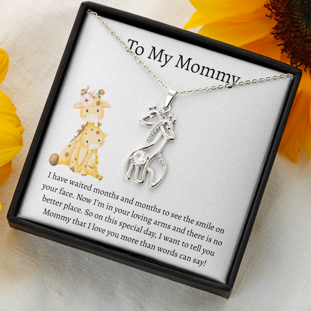 To My Mommy | Giraffe Necklace