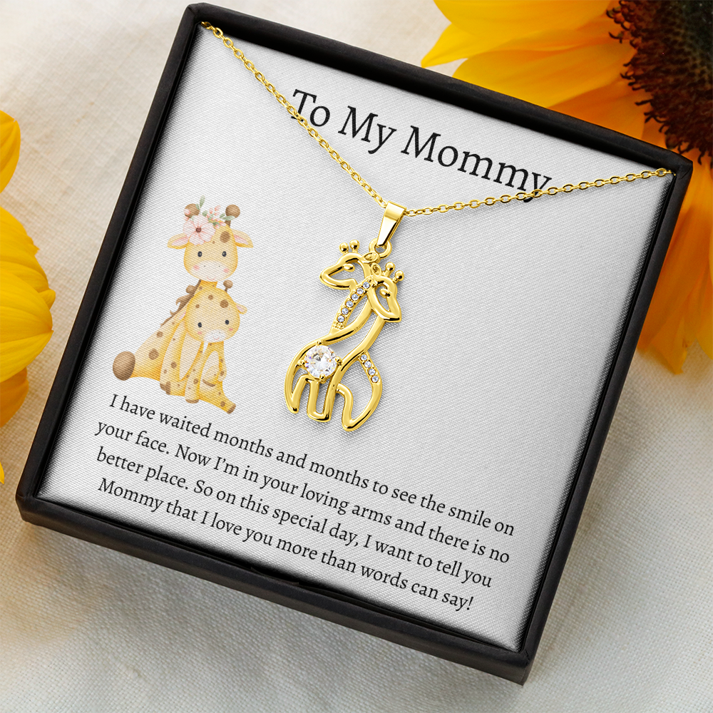 To My Mommy | Giraffe Necklace