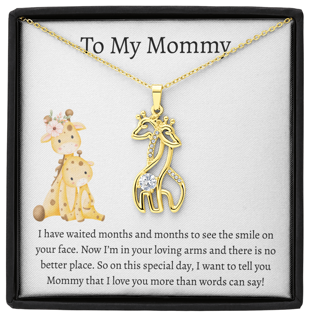 To My Mommy | Giraffe Necklace